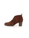 derby a talon marron en cuir